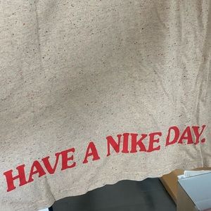 Nike Flower Stitched Loose Fit Tee (large)